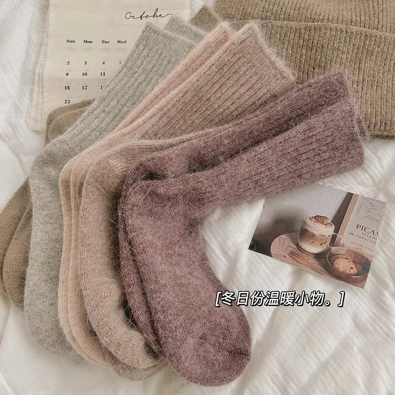 Women's Cashmere Wool Winter Socks | Cozy Thermal Warmth