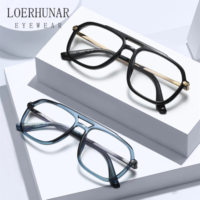 Fashion Retro Prescription Glasses for Men & Women | Stylish & Protective