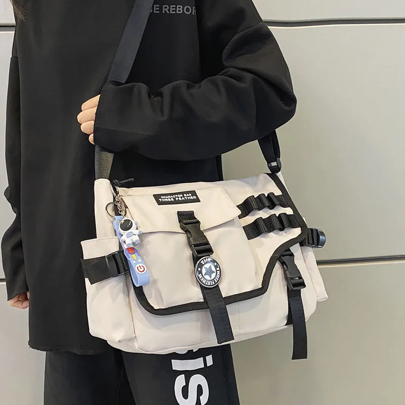 Versatile Canvas Crossbody Bags for Men & Women | Fashionable & Spacious