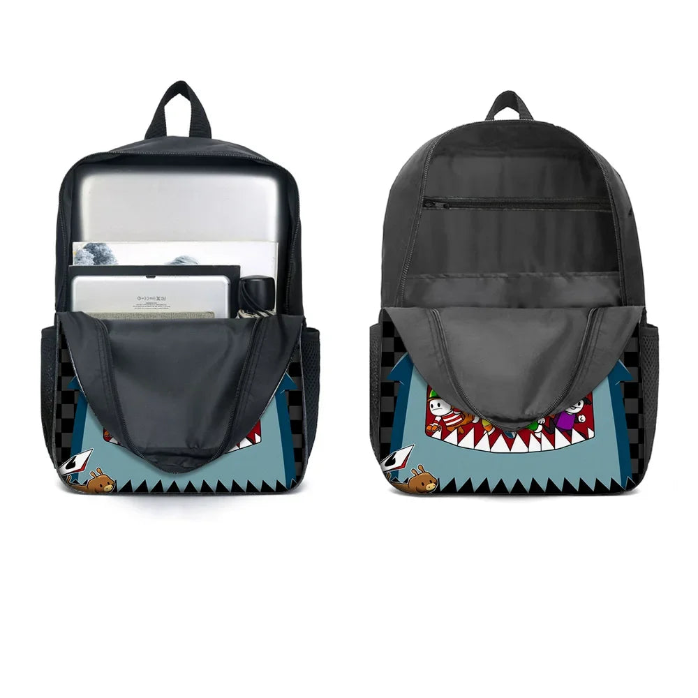 3pcs Cartoon Birds Print Backpack | Lightweight School & Travel Bags