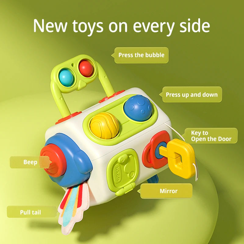 Busy Cube for Toddlers | Fun Early Education Toy for Kids