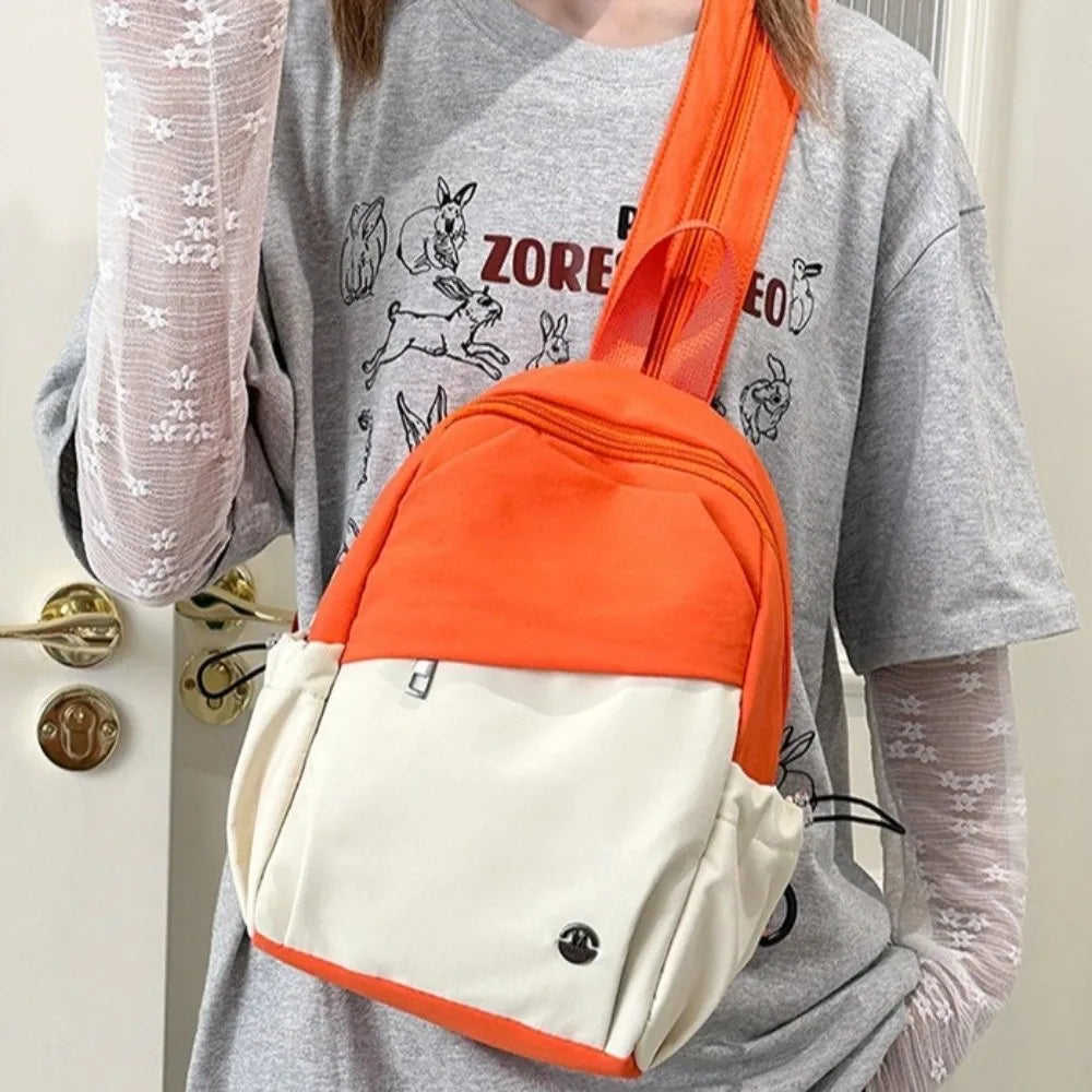 High-Capacity Women's Nylon Backpack | Lightweight Casual Schoolbag