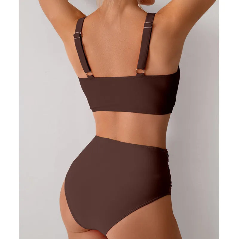 Stylish High Waist Bikini Set for Women | Perfect Beach Swimwear