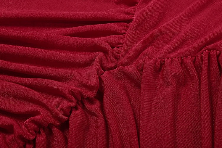 Elegant Autumn Maxi Dress | Turtleneck Full Sleeve Womens Dress