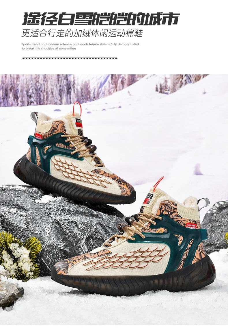 Men's Winter Boots | Warm, Waterproof, Non-Slip Slippers