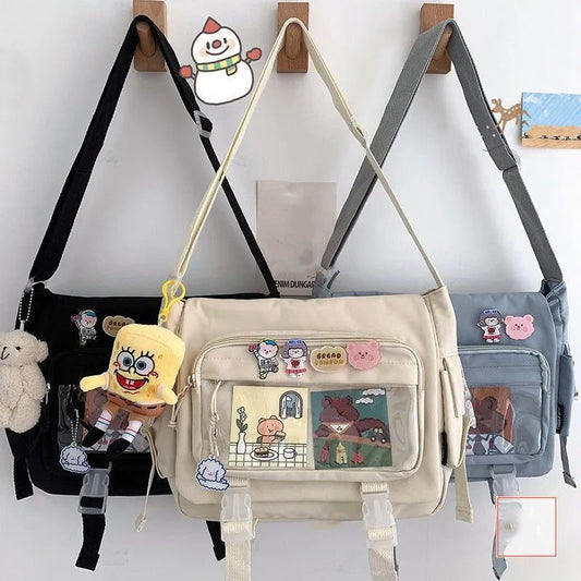 Waterproof Nylon Crossbody Bags for Women & Teens | Versatile Style