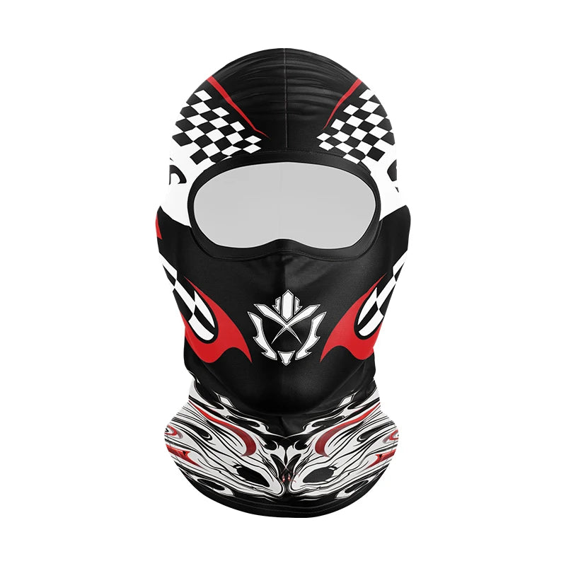 Men's Skull Full Face Mask | Cooling Balaclava for Summer Riding