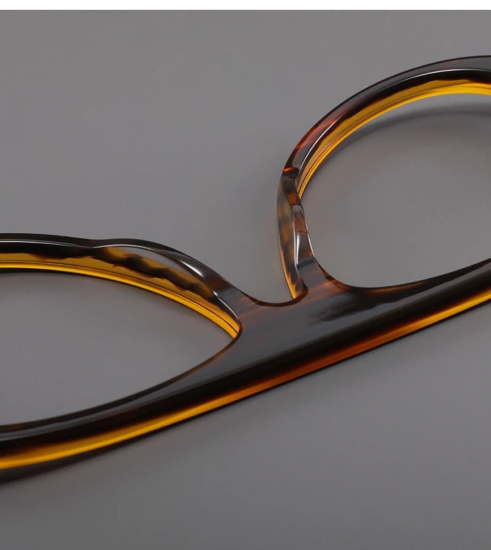 Trendy Acetate Pilot Optical Frames for Stylish Vision