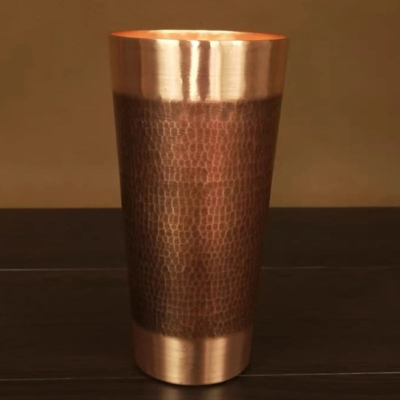 Handcrafted Pure Copper Coffee Cup | Vintage Moscow Mule Tumbler