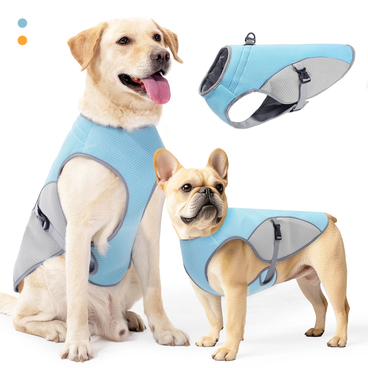 New Pet Dog Cooling Vest Clothes Reflective Coat Cool Jacket Harness For Small Medium Large Dog Cats Clothing in Summer
