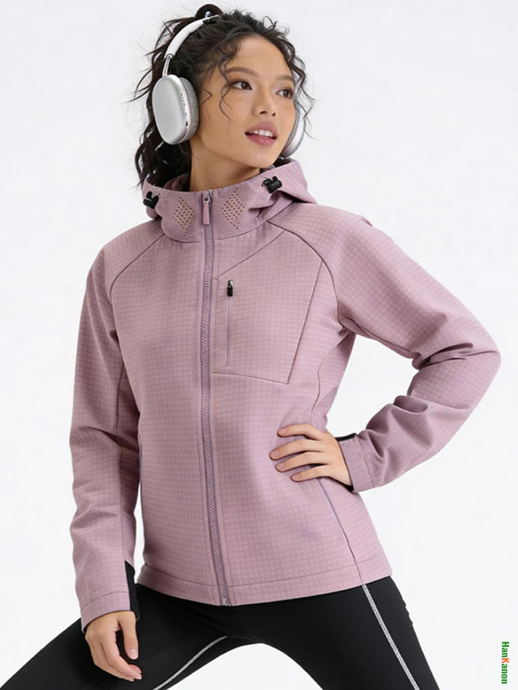 Lightweight Breathable Mesh Soft Shell Outdoor Sports Jacket