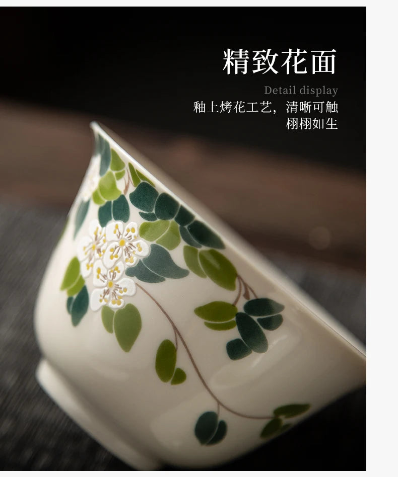 Elegante Gaiwan de Cerámica Gris | Juego de Té Kung Fu Perfecto