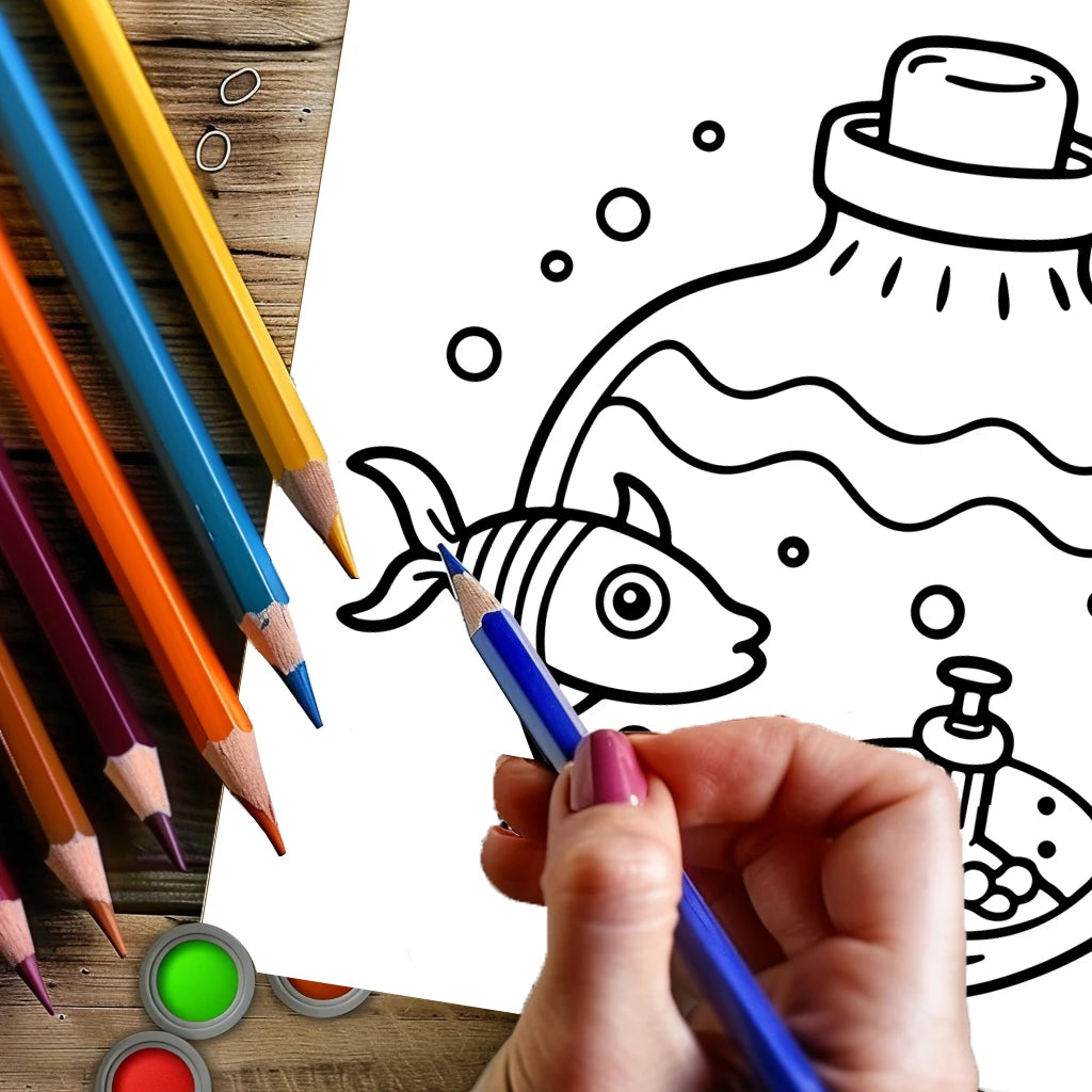 Enchanting Coloring Book for Adults | Fun & Stress Relief Gift