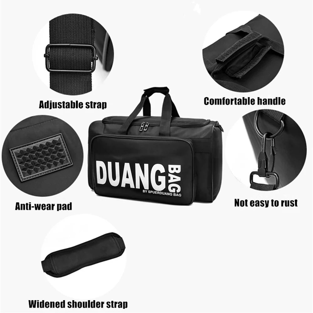 Water Resistant Gym Bag | Versatile Travel Duffel for All Occasions