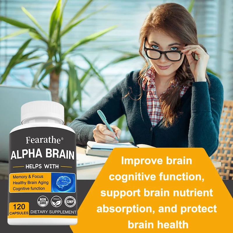 Nootropic Brain Supplement for Memory & Mental Clarity