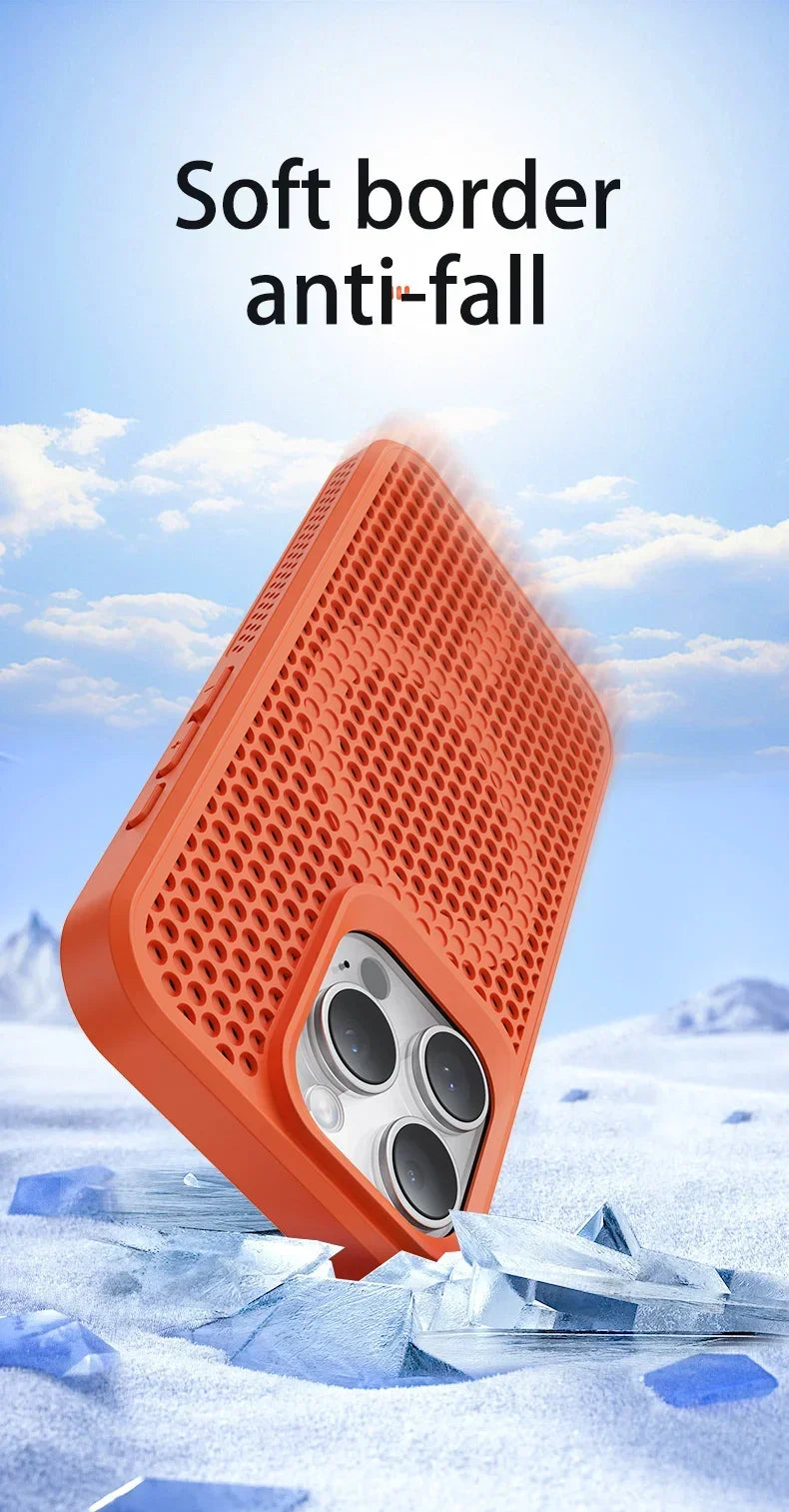 Cooling Heat Dissipation Phone Case | Magnetic Protection for iPhone