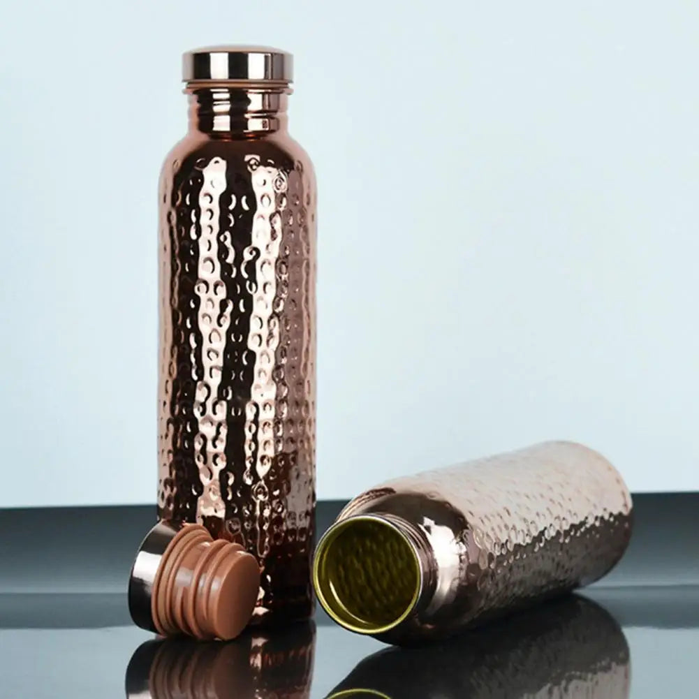 800ML Copper Sports Water Bottle | Leakproof & Stylish Hydration