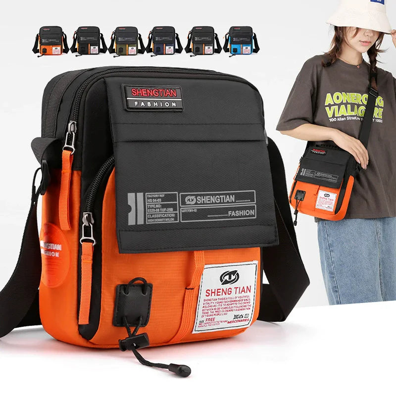Men's Waterproof Messenger Shoulder Bag | Stylish Crossbody Bag