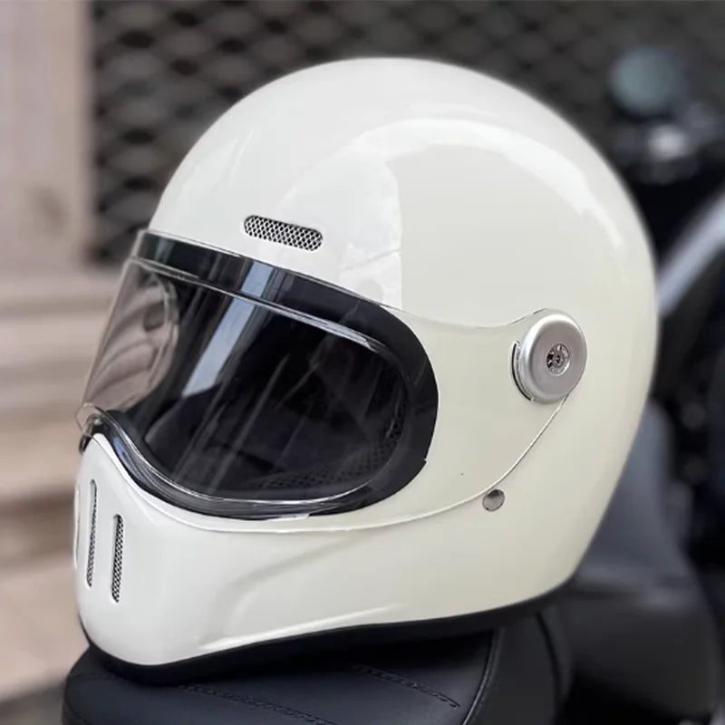 Dual Visor Full Face Motorcycle Helmet | ECE DOT Approved Design