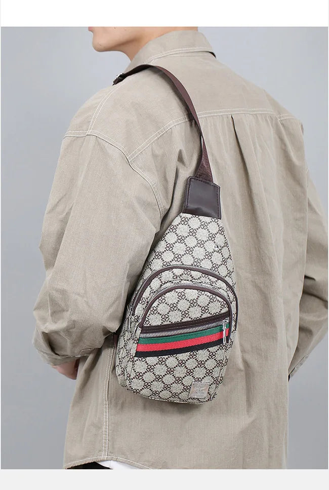 Men's Multifunctional Messenger Bag | Casual Crossbody Handbag