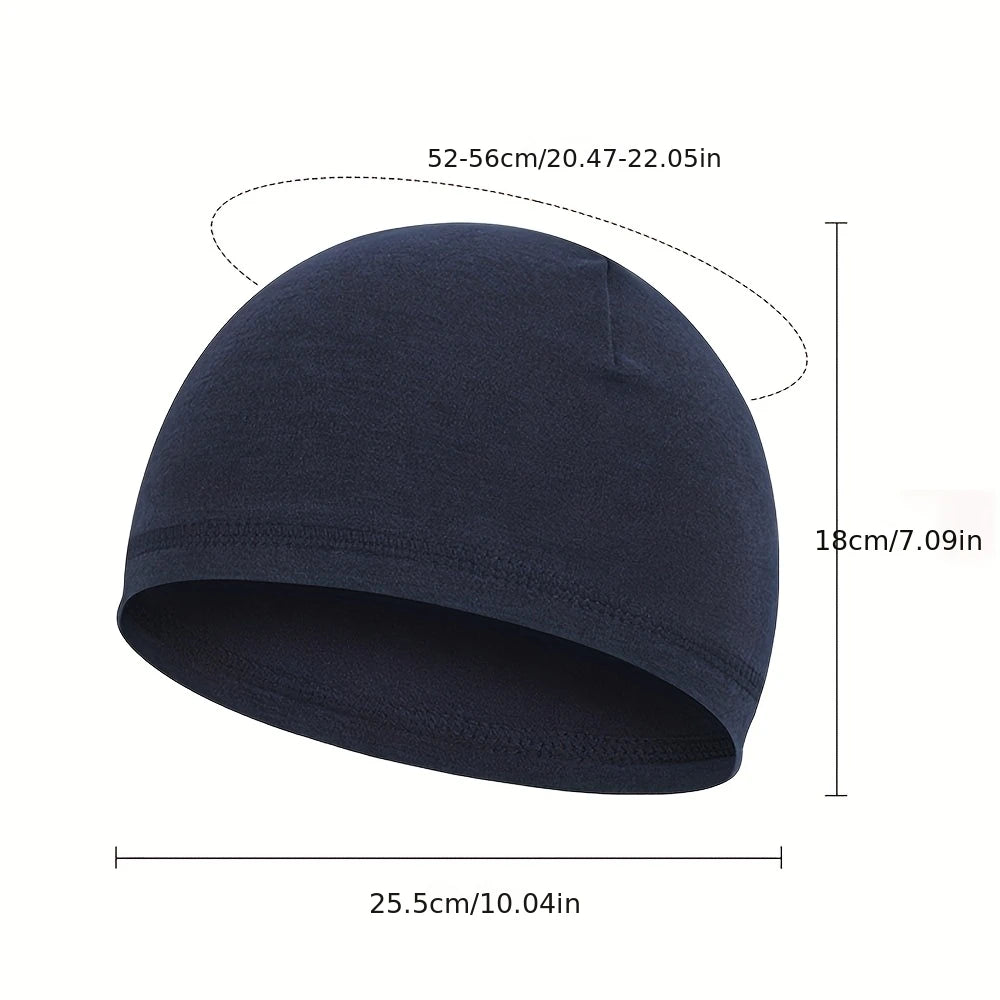 Unisex Thick Fleece Winter Beanie with Ear Flaps | Thermal Ski Cap
