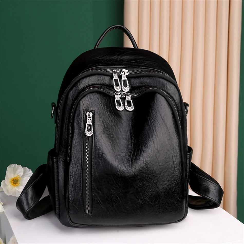 Fashion Large Capacity Women’s Shoulder Bags | Versatile Travel Backpacks