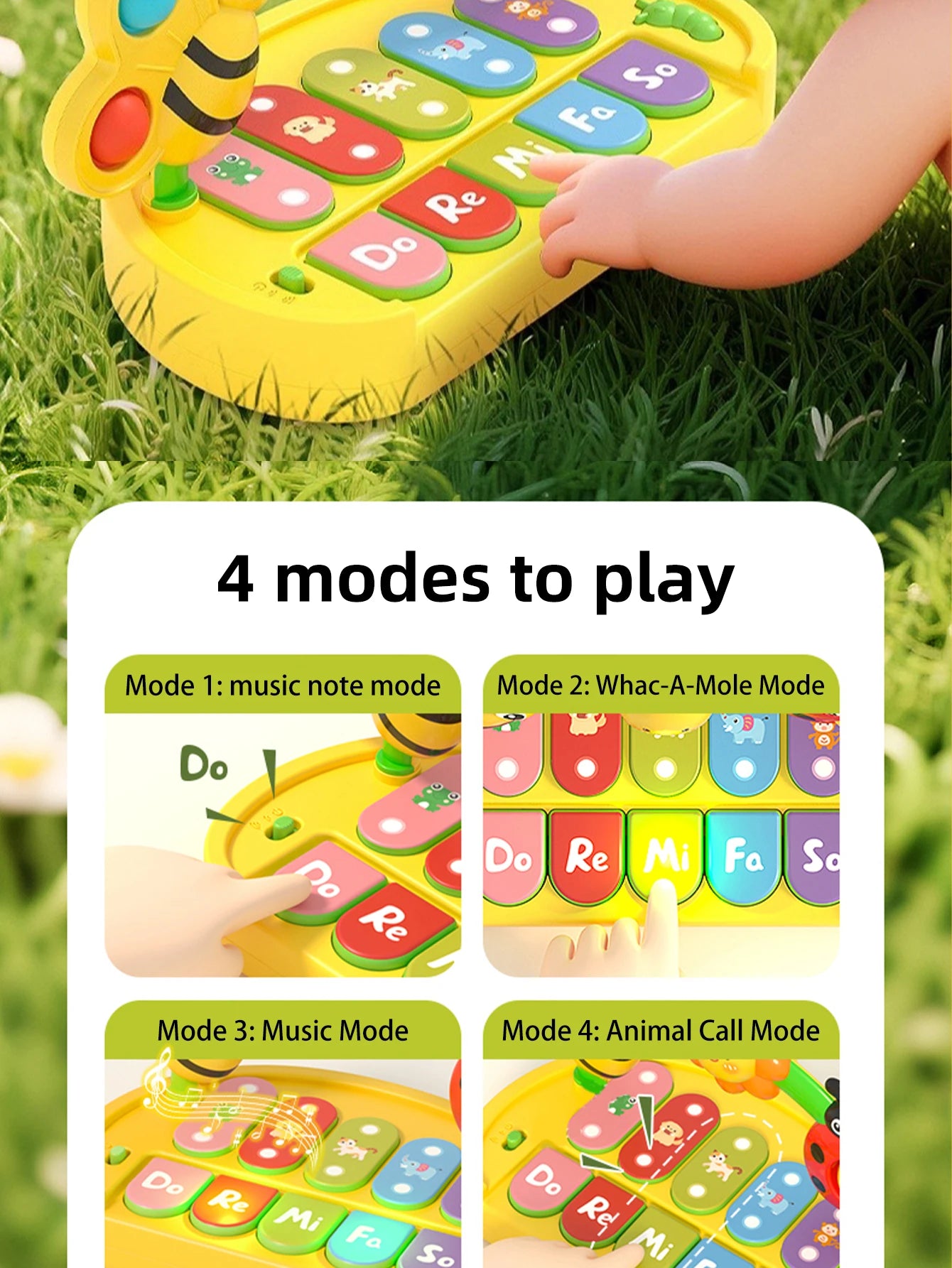 Colorful Insect Musical Instrument | Engaging Early Education Toy