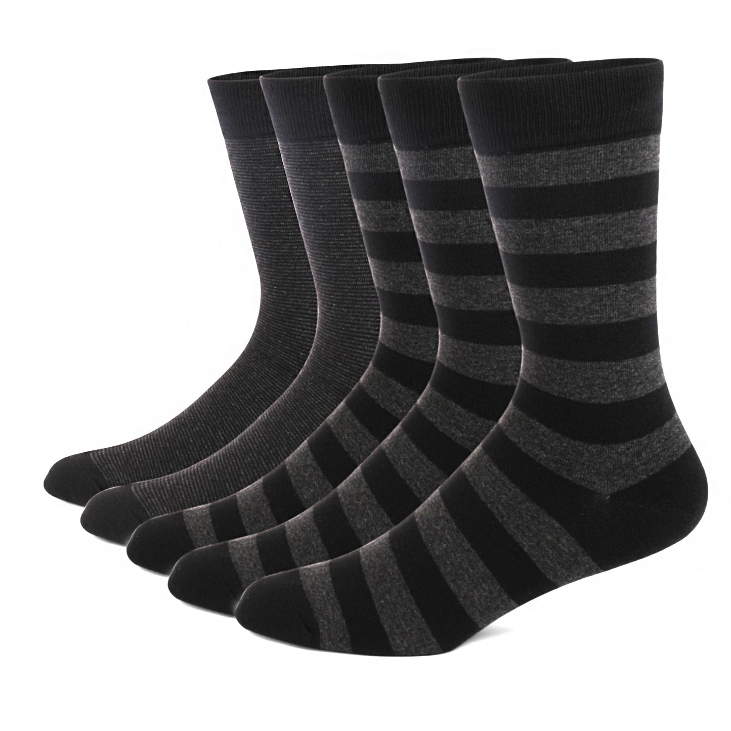 Men's Dress Socks | Breathable Cotton Crew Socks for All Occasions