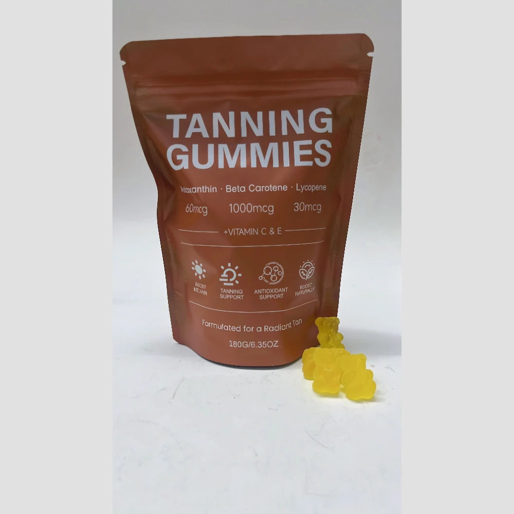 Melanin Tanning Gummies | Antioxidant Support for Outdoor Fun