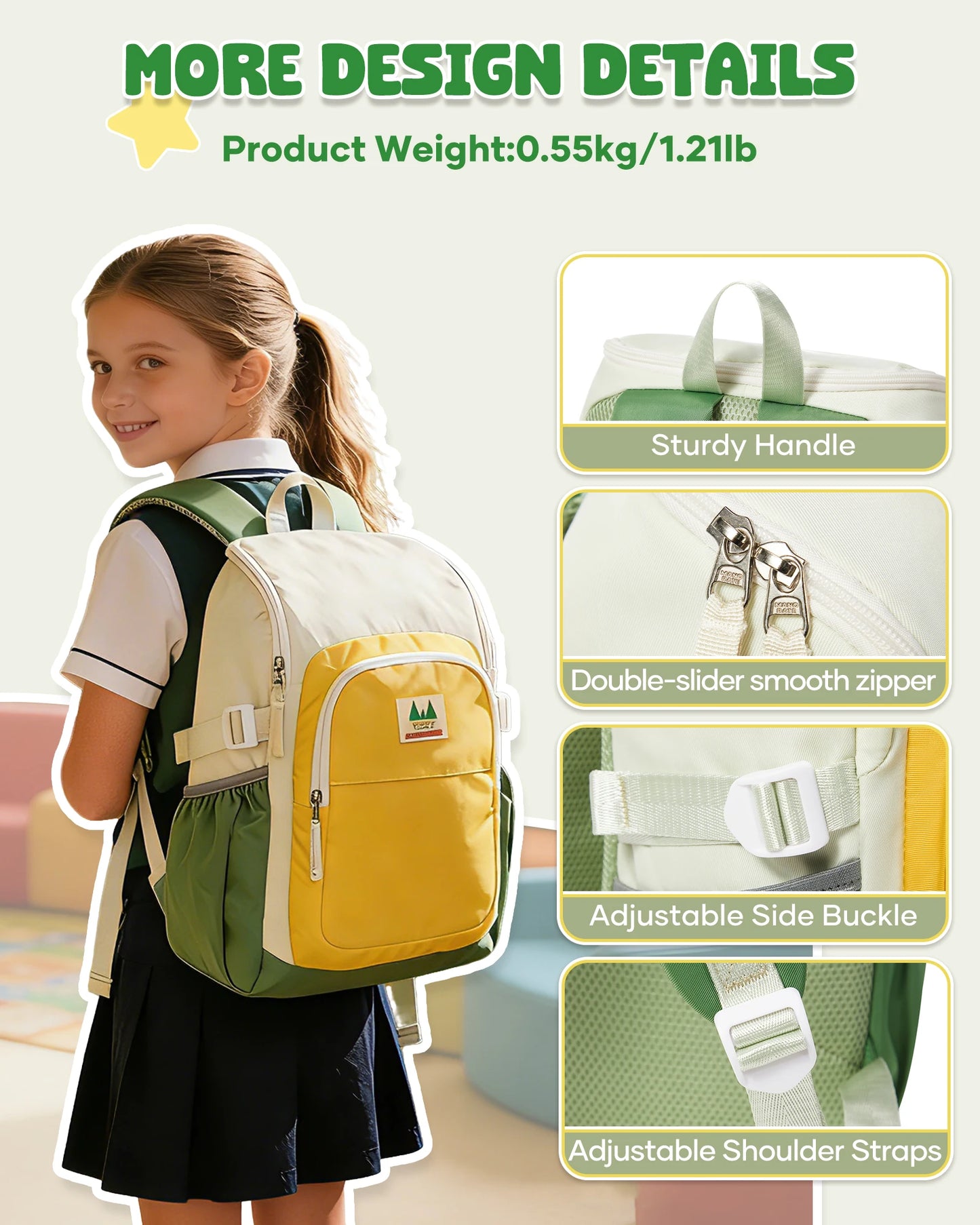 Boy School Bags kid Backpack, Primary School Backpacks for Children 3-10 Years, Travel Backpack for Kindergarten Primary Travel