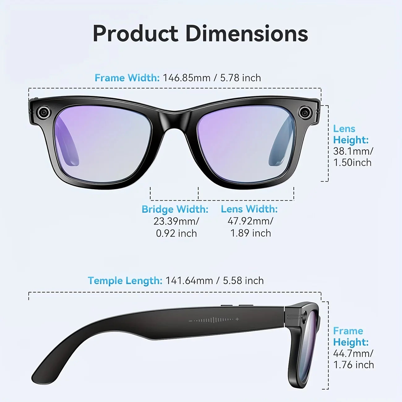 AI Smart Video Glasses with Camera | Capture Life in 4K