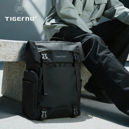 Waterproof Travel Backpack for Men | Expandable Business & School Bag