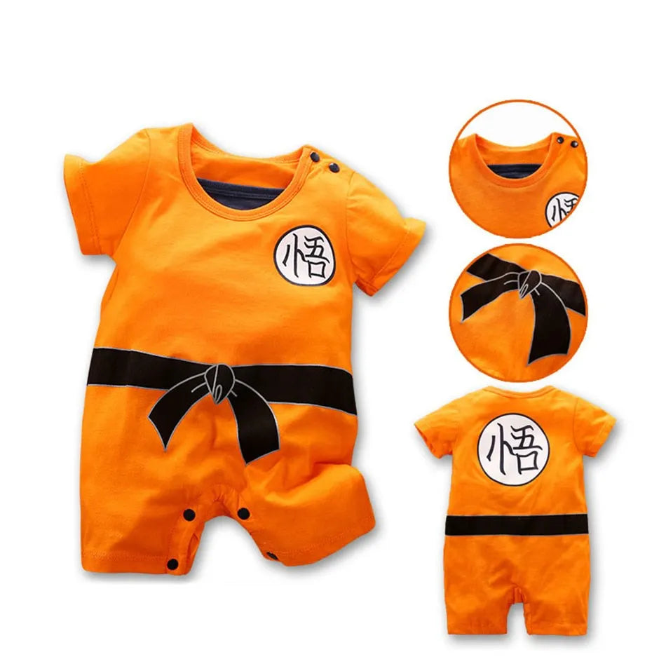 Baby Anime Rompers for Infants | Cute Cartoon Cosplay Jumpsuit