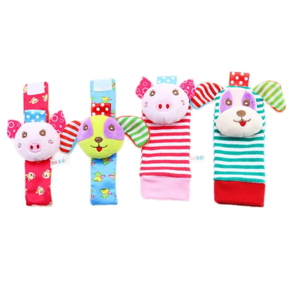 Cute Baby Rattle Socks Set for Infants | Fun and Safe Toys
