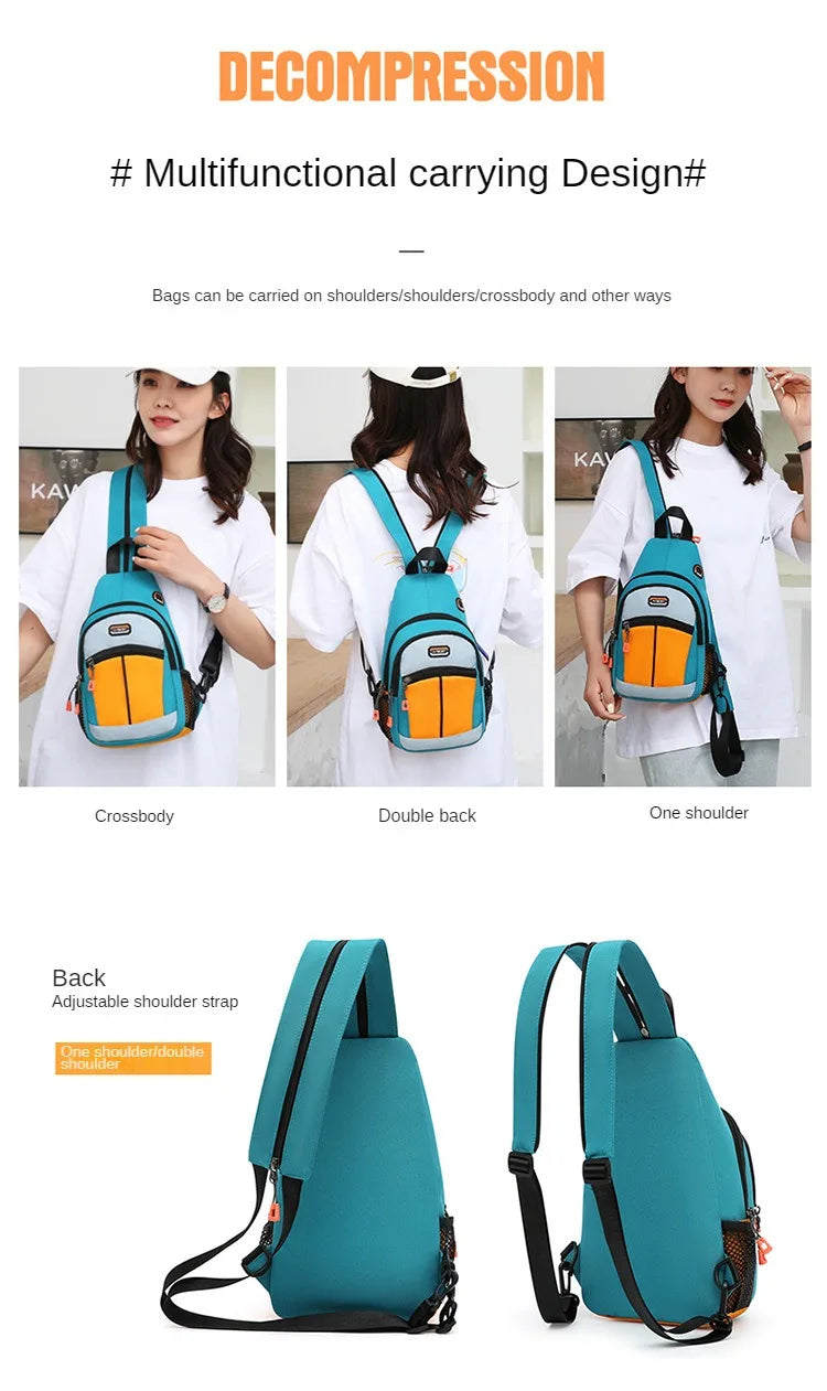 Multi-Functional Casual Shoulder Bag | Ideal for Travel & Sports