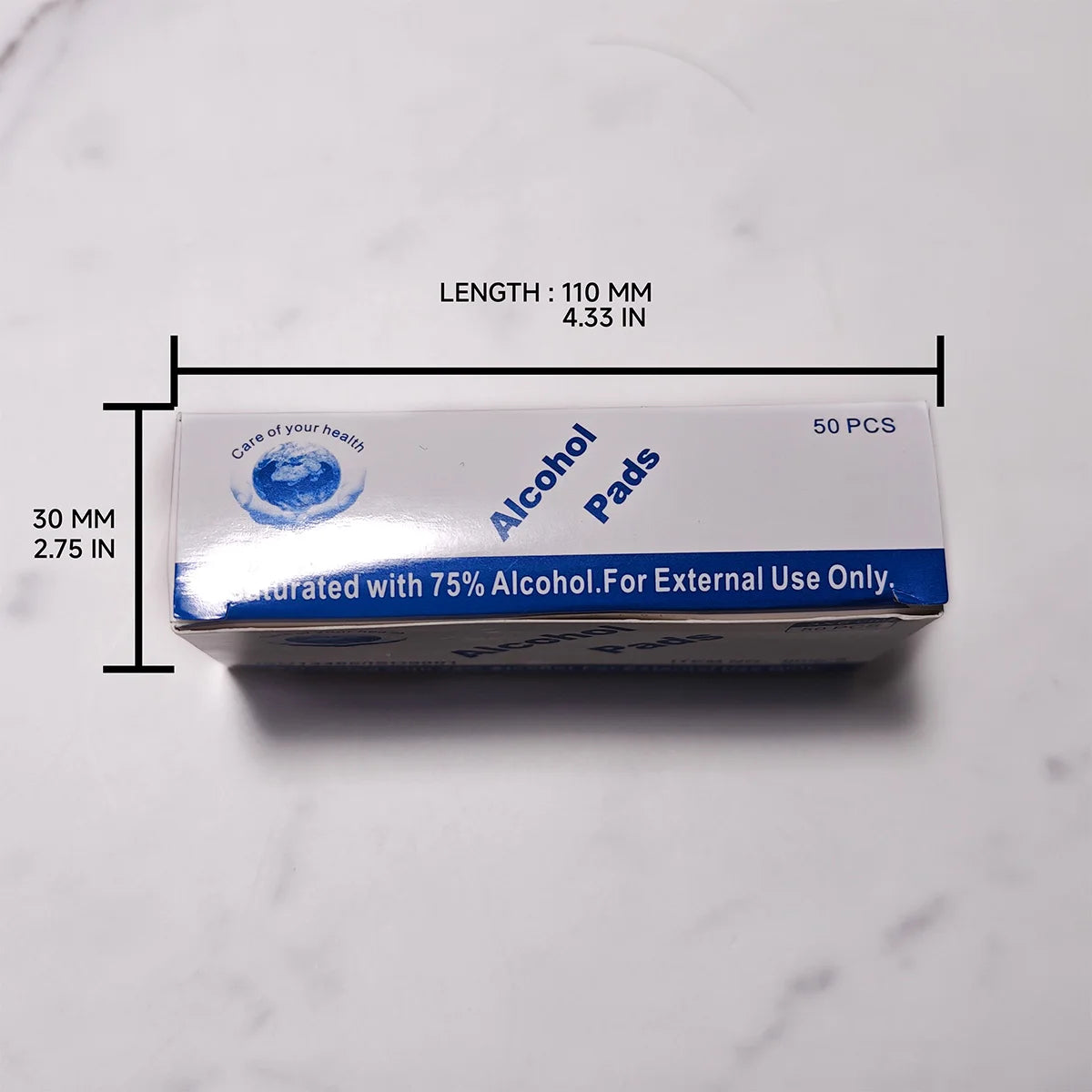 Disposable 75% Alcohol Cotton Pads Cleaning Wet Wipes Microblading Tattoo Manicure Skin Disinfection Makeup Tool