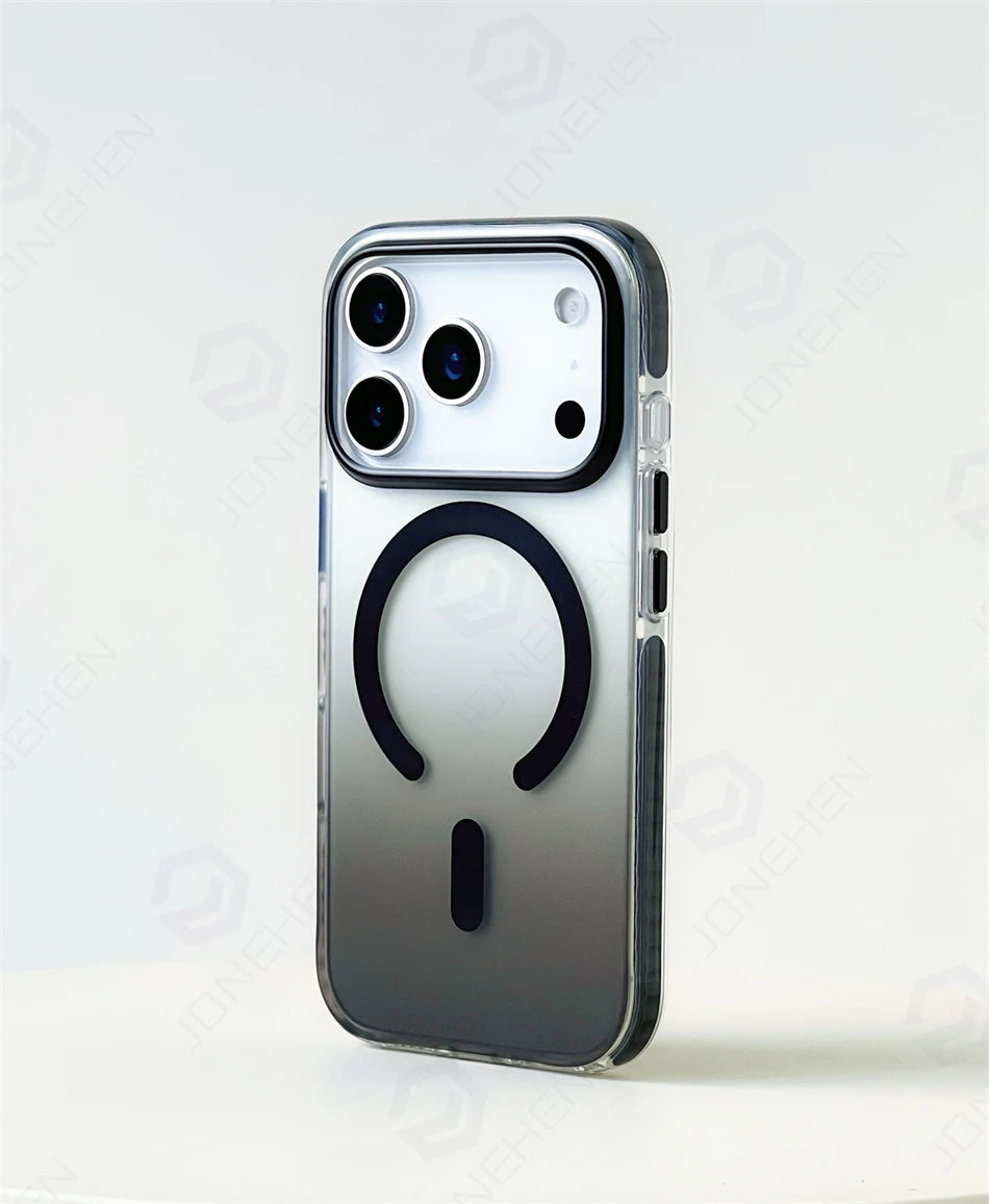 Luxury Gradient Magnetic Shockproof Case for iPhone 14-17 Pro Max