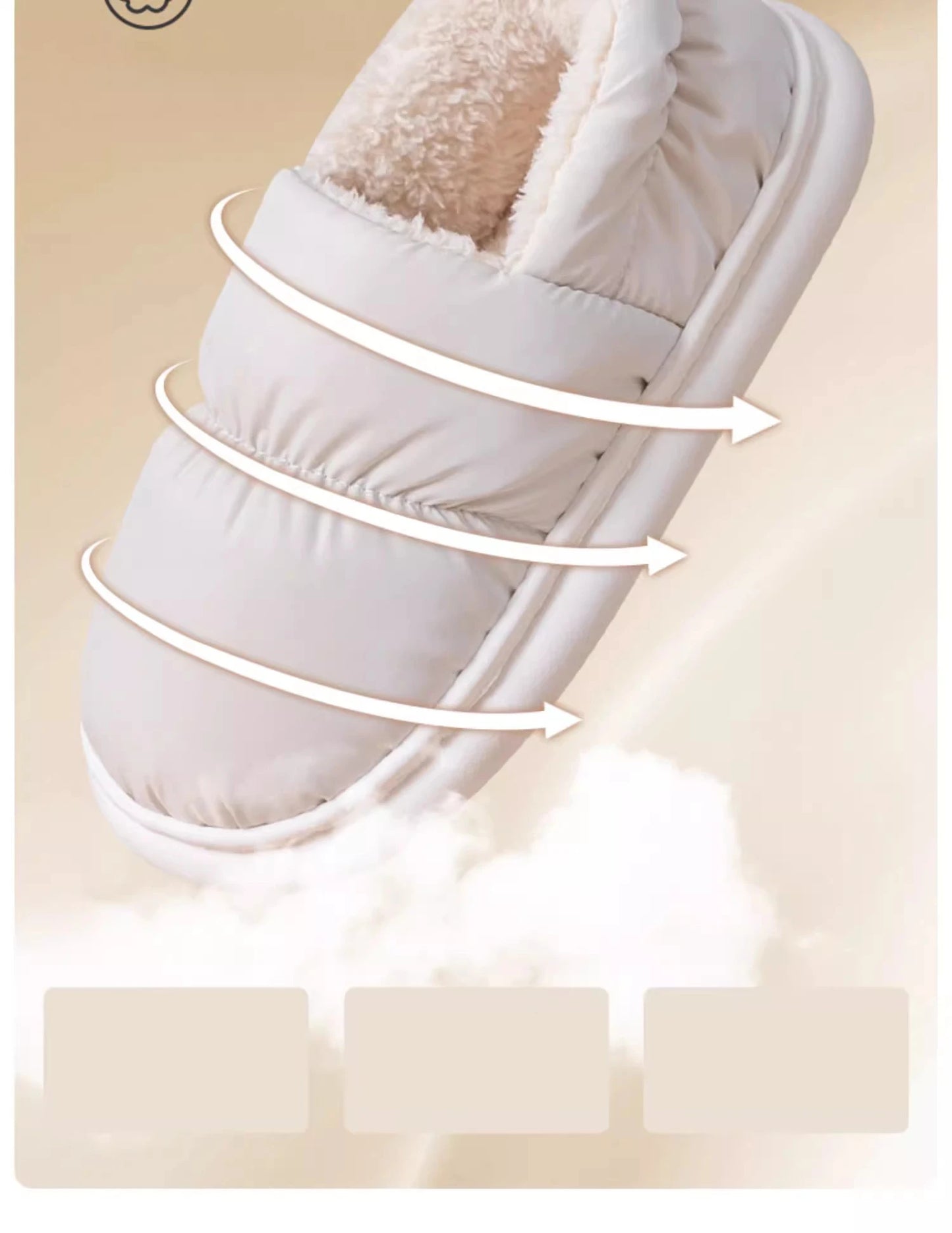 Women's Cotton Patchwork Slippers | Warm Anti-Slip Indoor Shoes