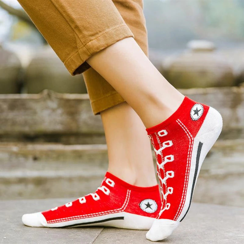 Men's Casual Denim Pattern Socks | Stylish Ankle Comfort