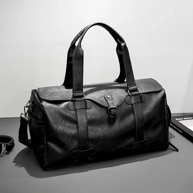 Men's Fashion Travel Tote Bag | Large Capacity Gym & Luggage Tote