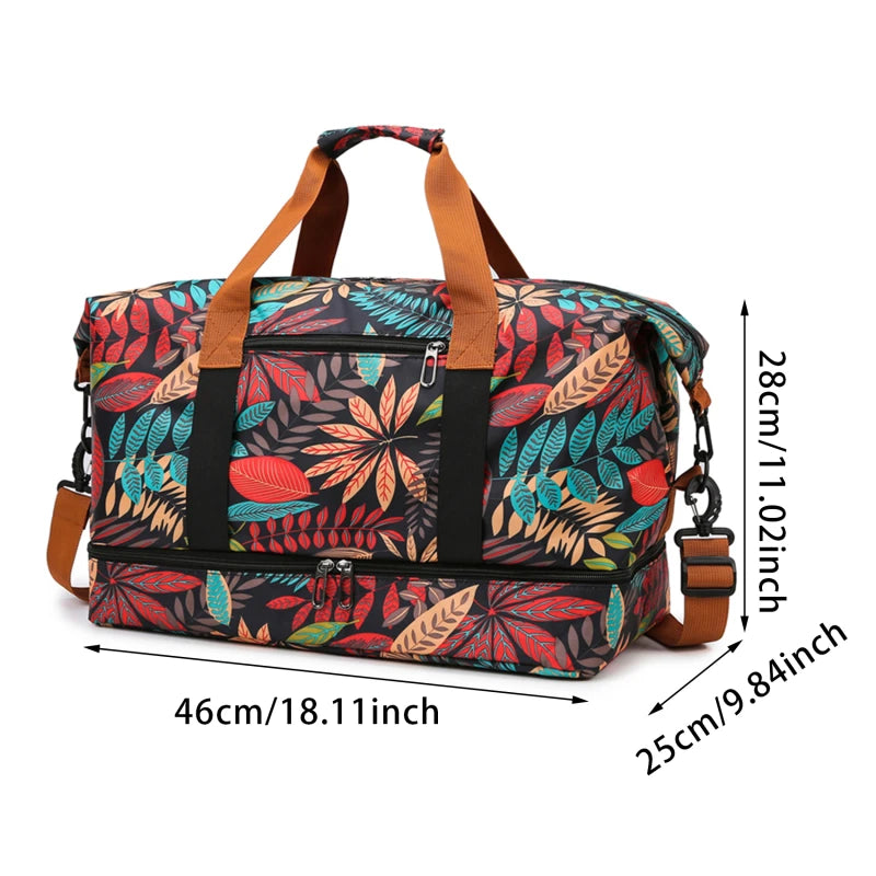 Large-Capacity Travel Bag | Waterproof Sports Fitness Luggage