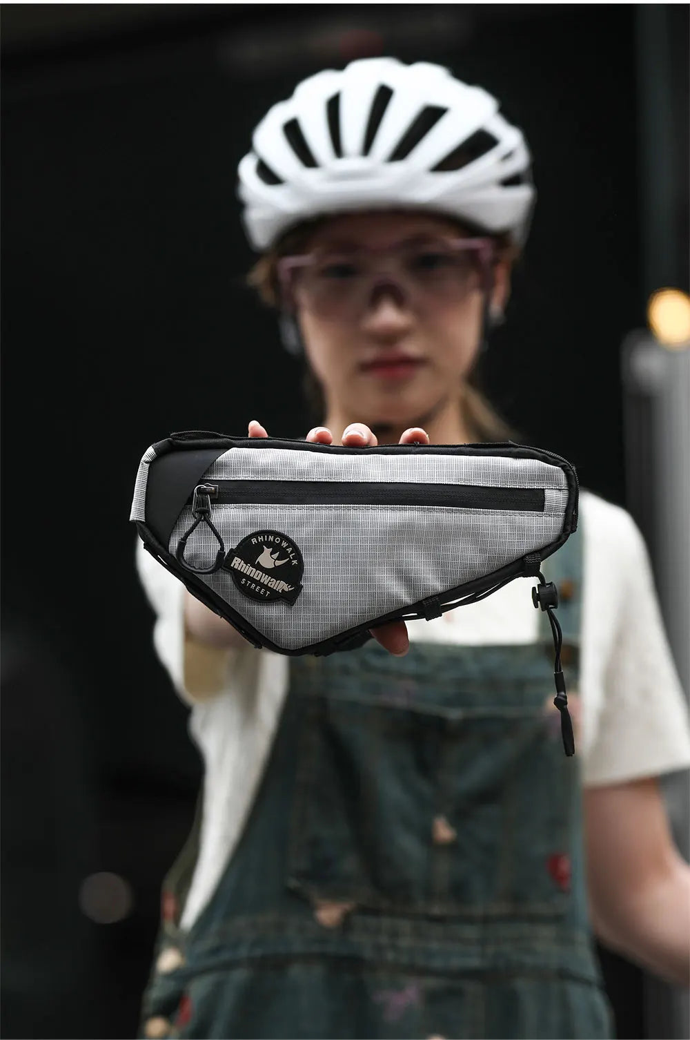 Large Capacity Bicycle Hanging Bags | Triangle Crossbody Cycling Bag