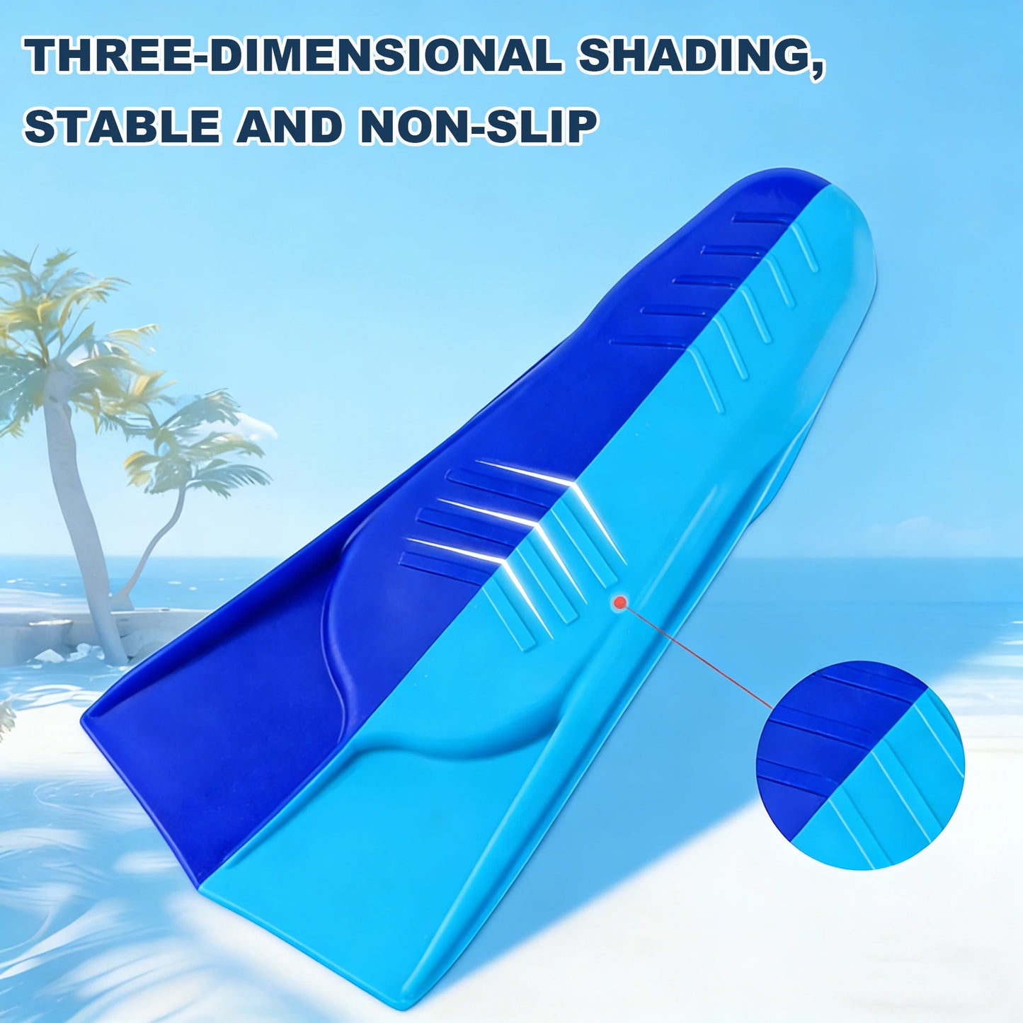 Silicone Swim Fins for Kids & Adults | Perfect for Pool Training