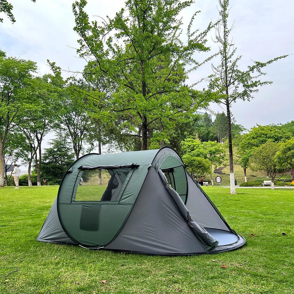 Spacious Waterproof Pop-Up Tent for 5-8 People | Quick Open Design