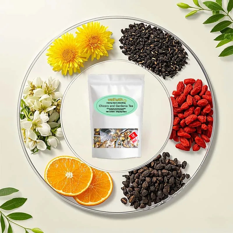 Chicory Gardenia Tea | Antioxidant-Rich Herbal Beverage