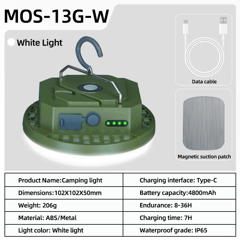 Rechargeable Camping Lantern | Portable Light for Outdoor Adventures