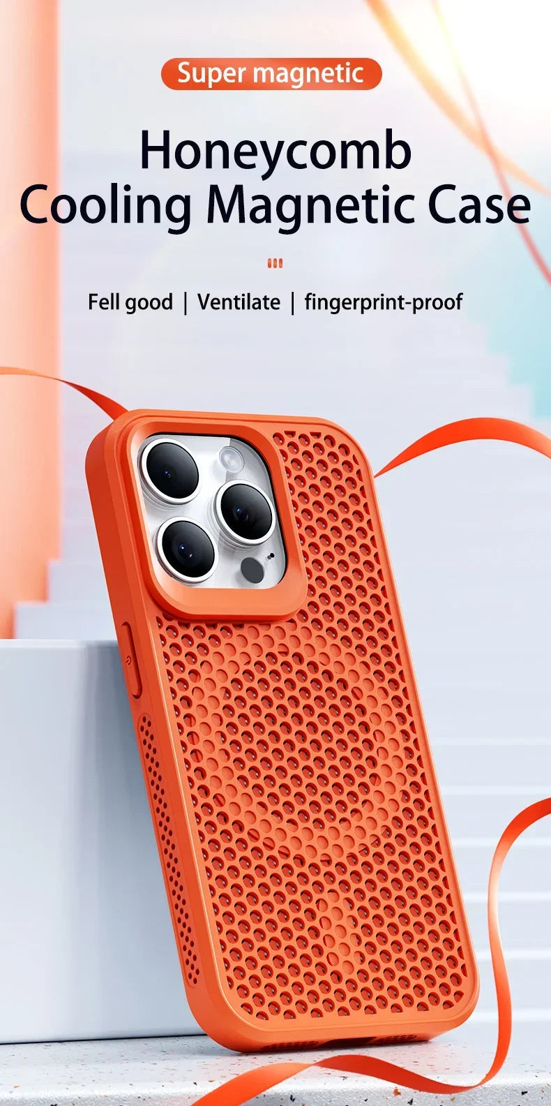 Cooling Heat Dissipation Phone Case | Magnetic Protection for iPhone