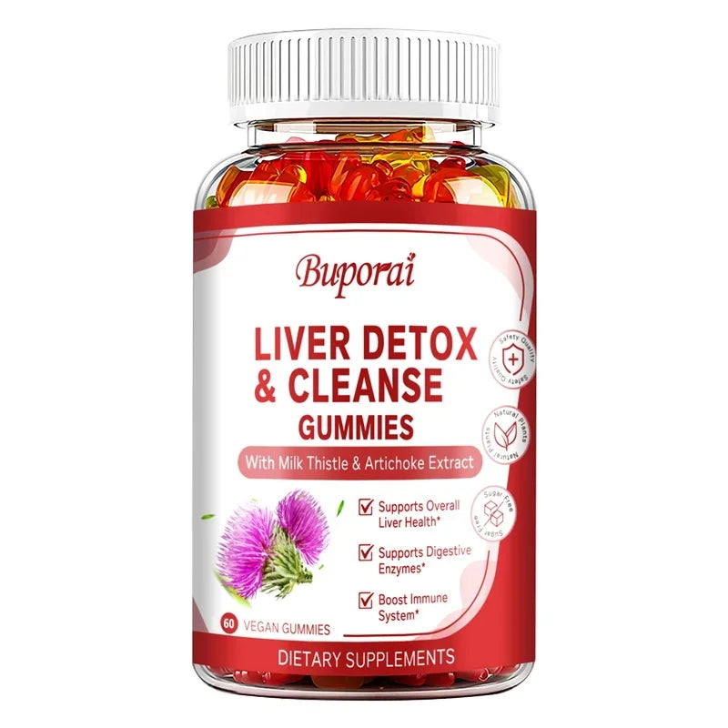 Liver Cleanse & Detox Gummies | Boost Digestion & Immunity