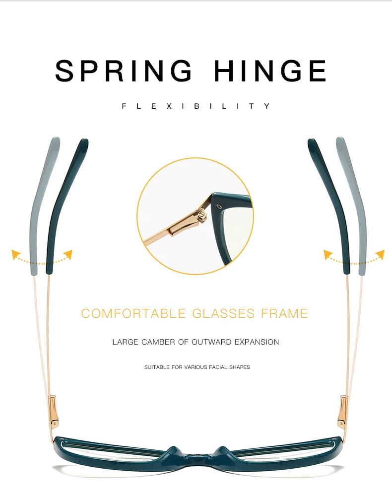 Trendy Butterfly Eyeframe Glasses for Women | Anti Blue Light 2026