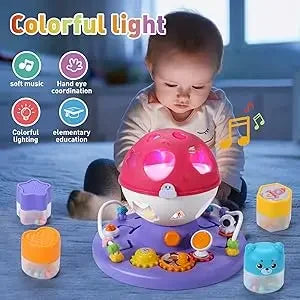 Light Up Baby Toys | Engaging Montessori Shape Sorter for Play